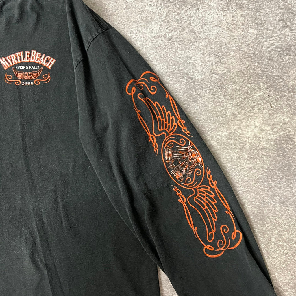 Y2K Alstyle Apparel Myrtle Beach Worn In Long Sleeve Tee XXL