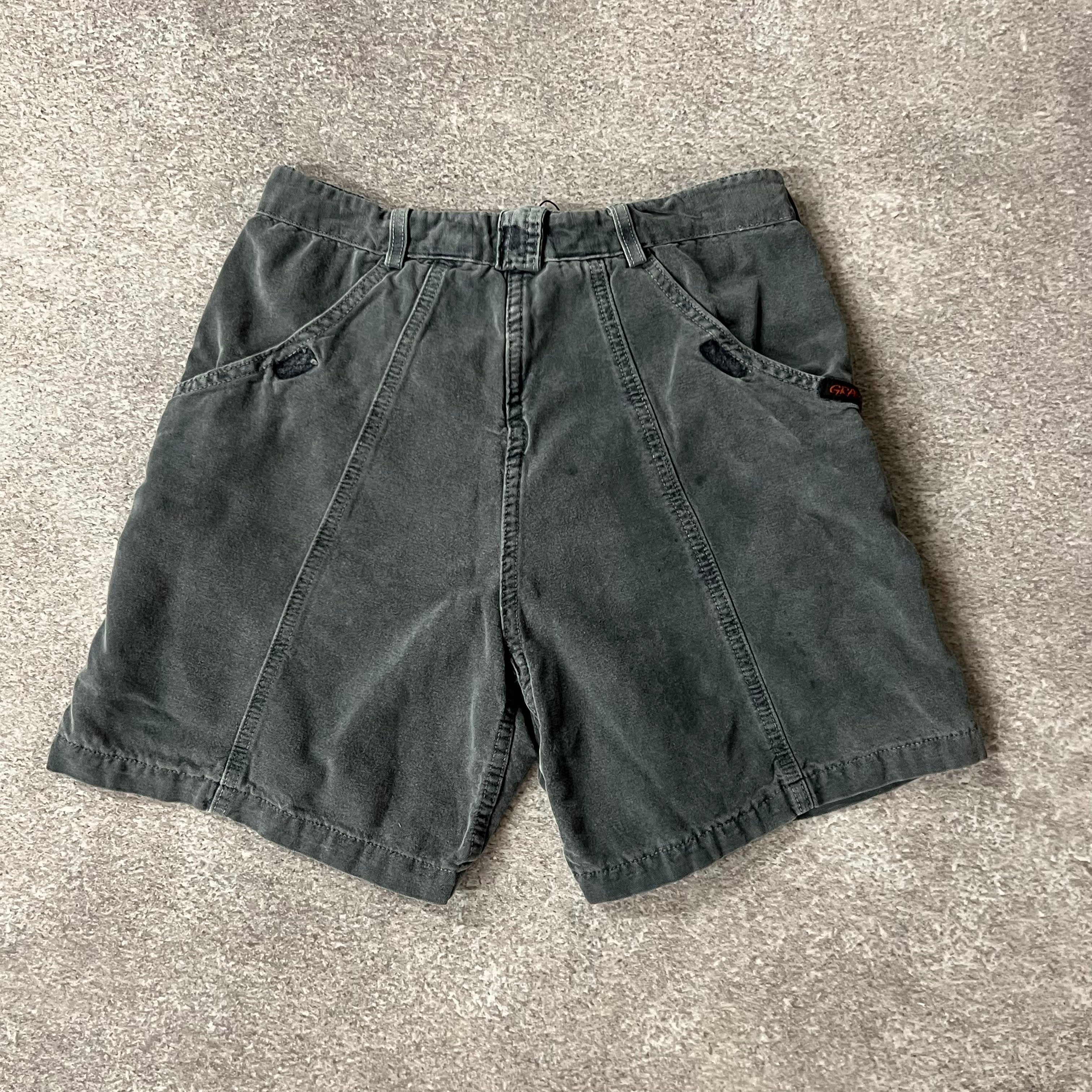 90s Gramicci Gray Outdoor Shorts 28W x 7L