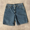 Y2K Levi's Blue Relaxed Worn In Shorts 36W