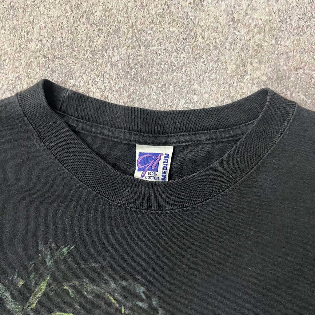90s Gi Graphic Faded Double Stitch Vintage Streetwear Tee M