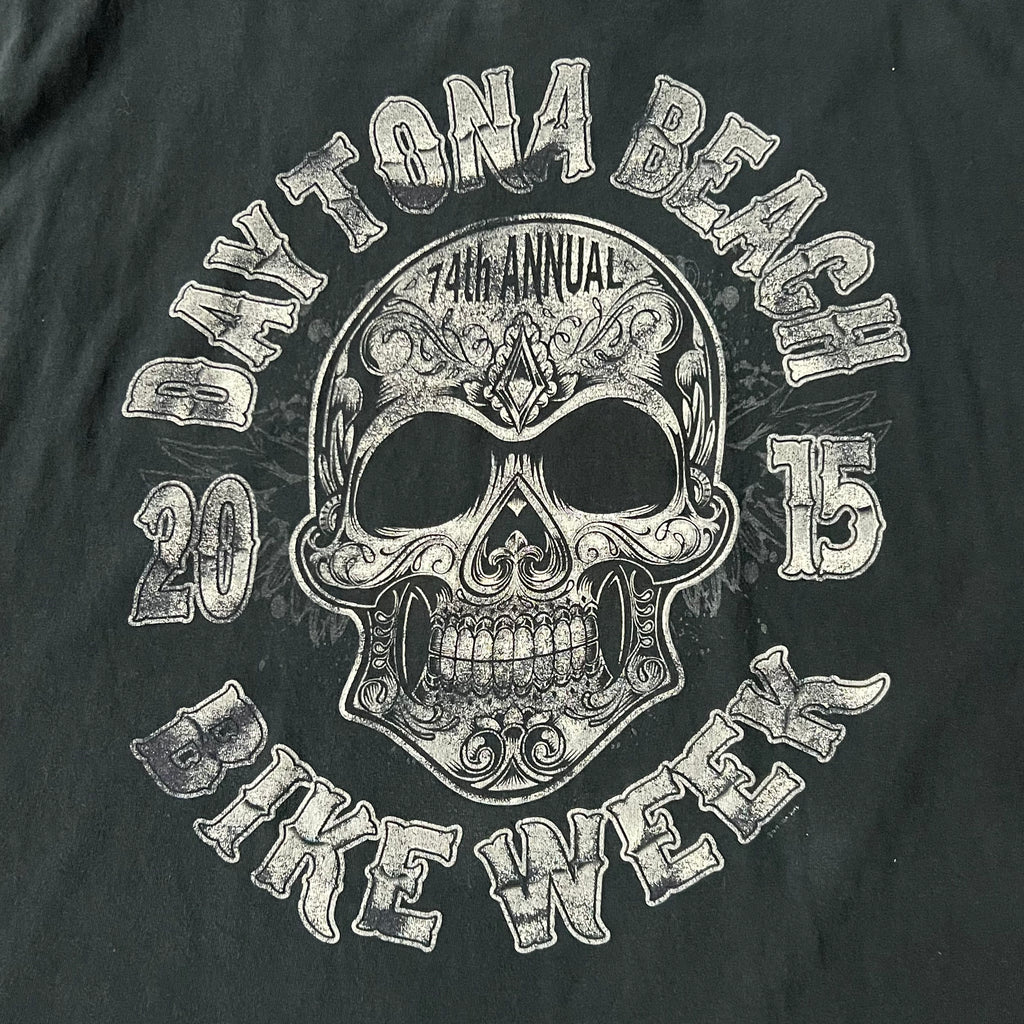 2010s Harley Davidson Daytona Beach Bike Week Distressed Tee 3XL