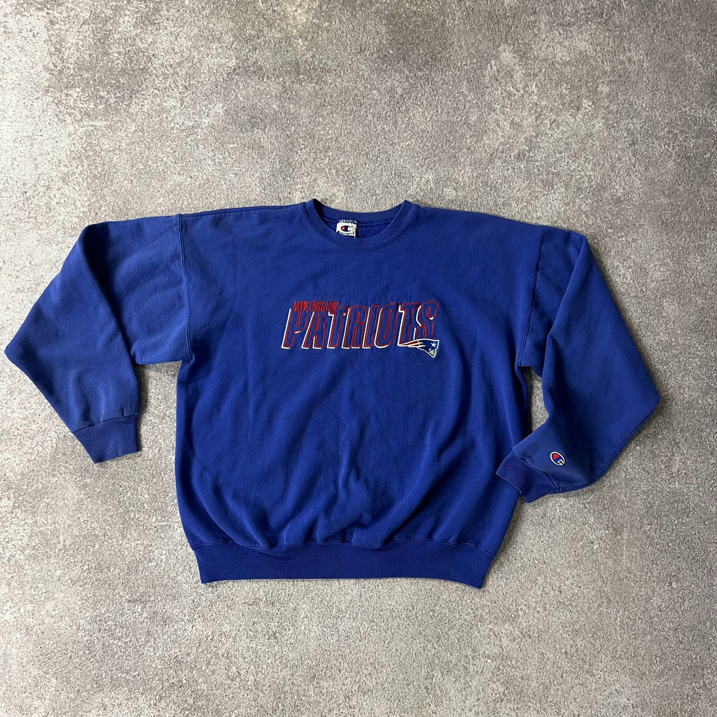 90s New England Patriots Champion Crewneck L