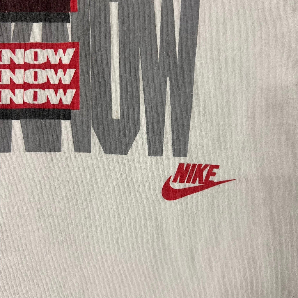 90s Nike Big Logo Single Stitch Made in USA Vintage Streetwear Tee XL