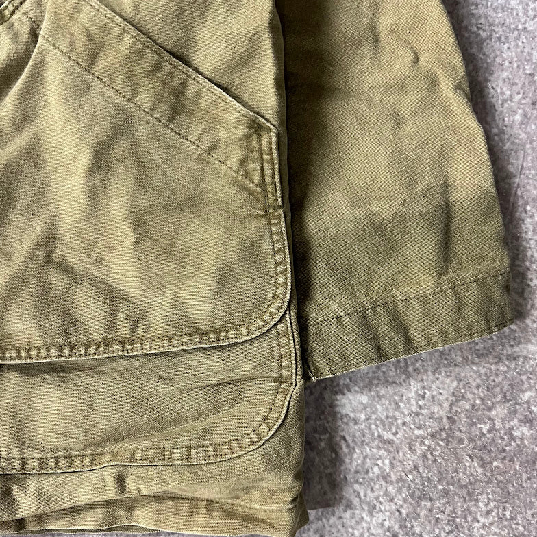 80s LL Bean Workwear Outdoor Heavyweight Vintage Tan Jacket L