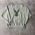 Y2K Harley Davidson Essex Junction, Vermont Gray Worn In Crewneck XXL