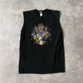 Y2K Harley Davidson Worn In Tank Top L
