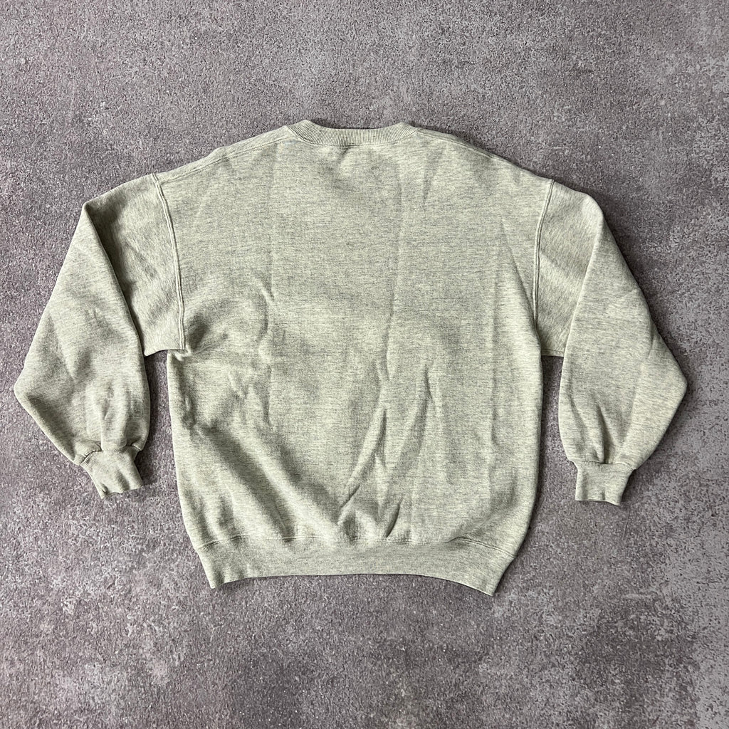 90s Authentic Activewear Goal College Big Logo Crewneck L