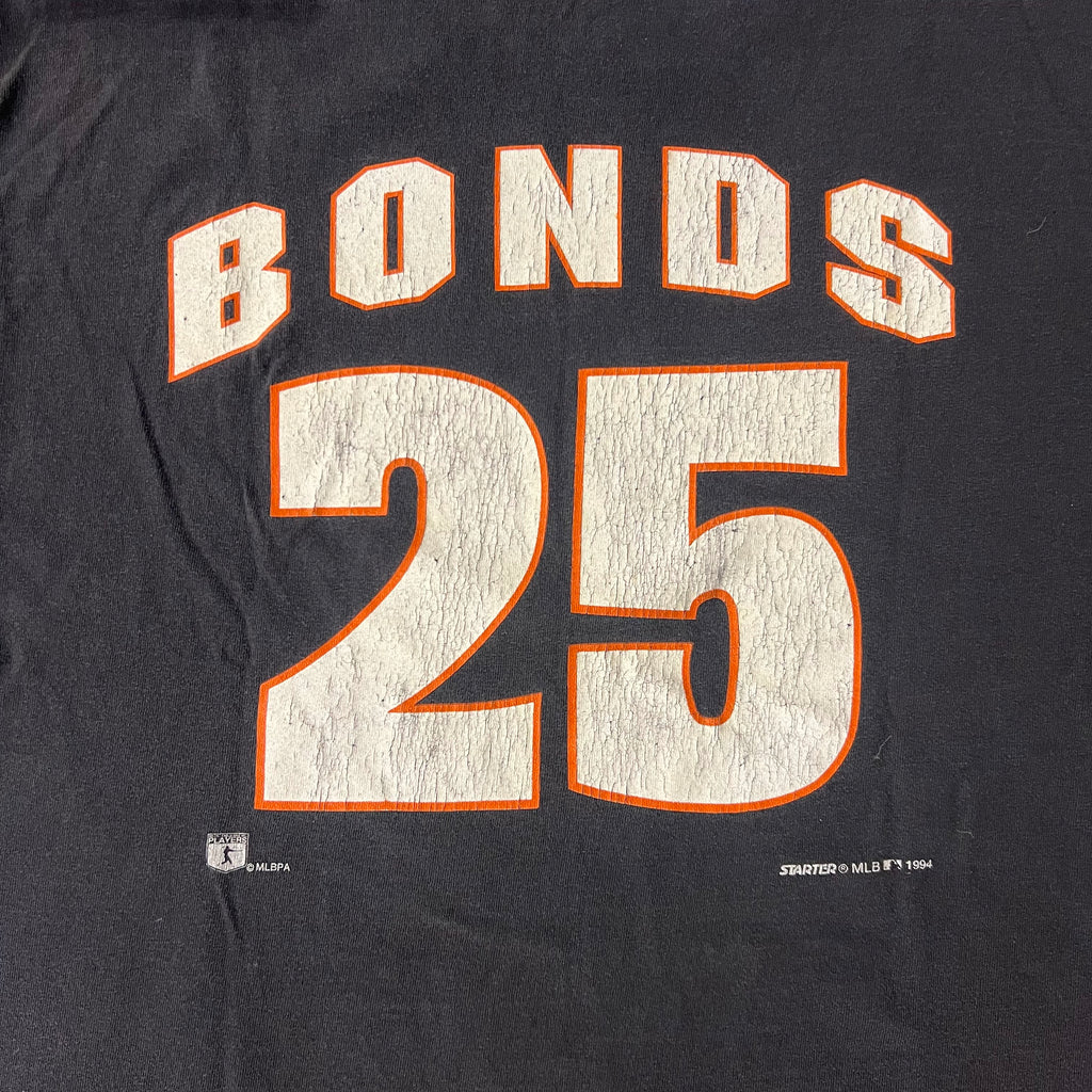 90s San Francisco Giants Starter Cracked Print Sun Faded Tee XL