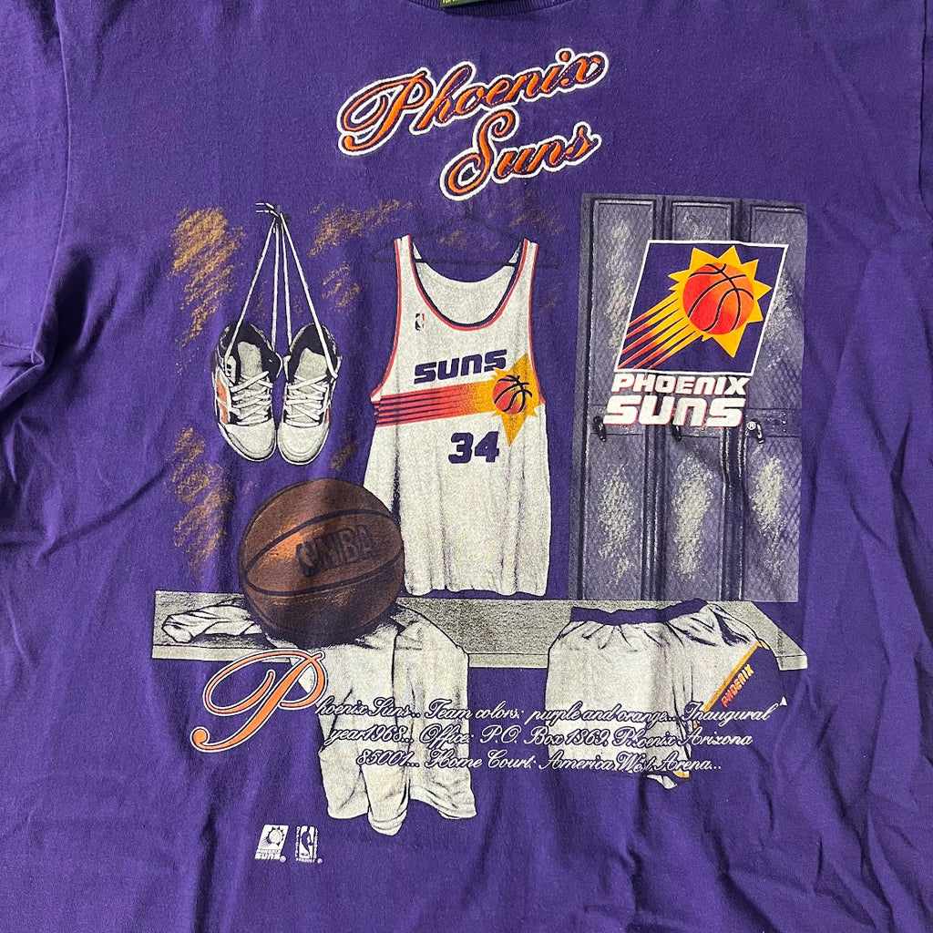 90s Phoenix Suns Home Team Advantage Embroidered Tee XL