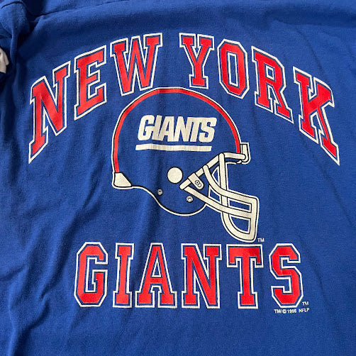 90s New York Giants NFL Logo 7 Big Logo Made in USA Vintage Tee L