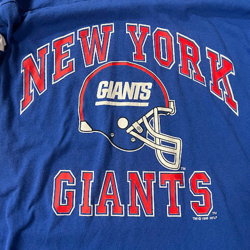 90s New York Giants NFL Logo 7 Big Logo Made in USA Vintage Tee L