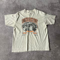 Y2K Calvin Klein Daytona Beach White Worn In Tee L