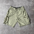 Y2K PLUGG Tan Workwear Shorts 36W x 10L