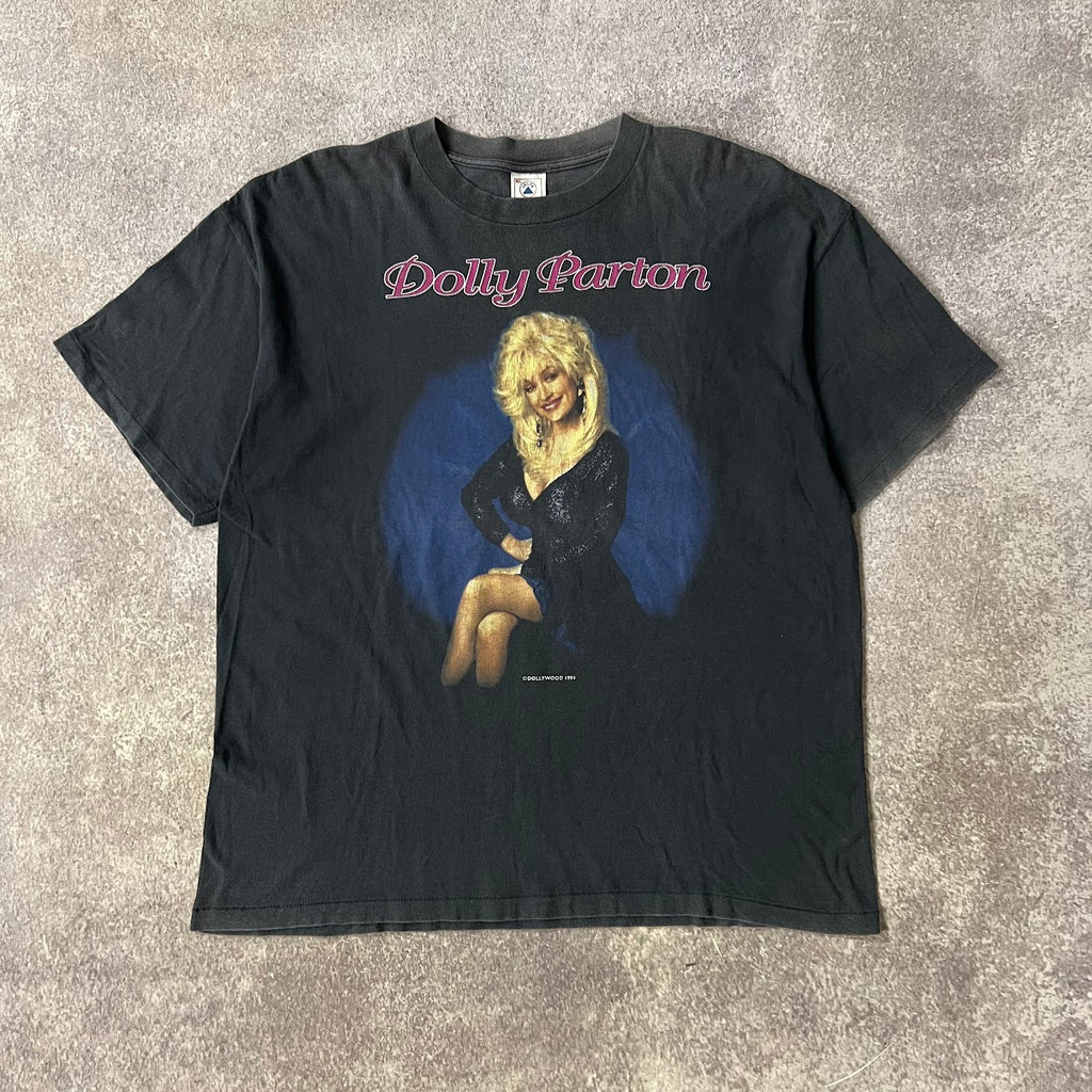 1994 Dolly Parton Dollywood Shirt XL Single Stitch Delta Country Tour Tee 90s