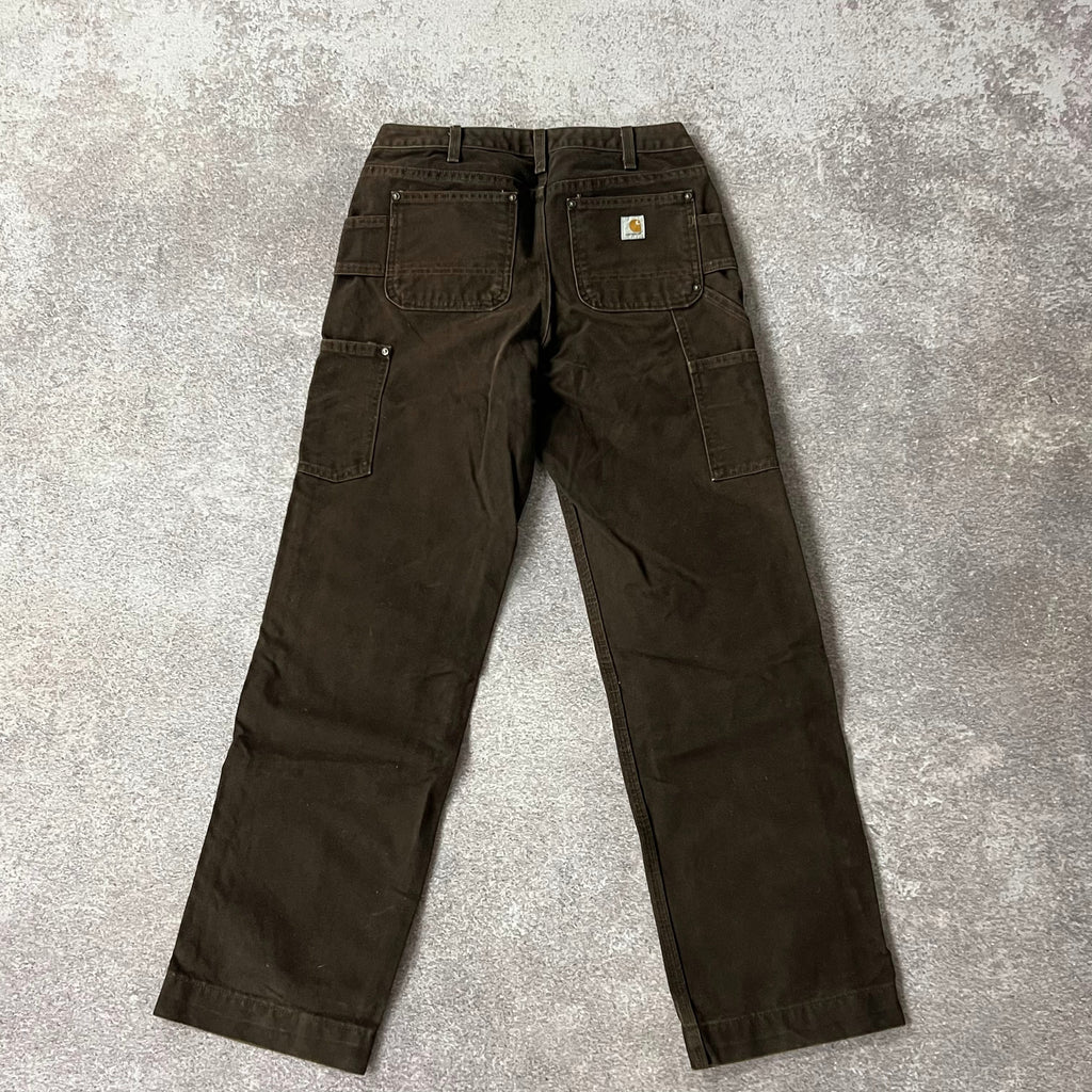 2010s Carhartt Brown Workwear Pants Size 2