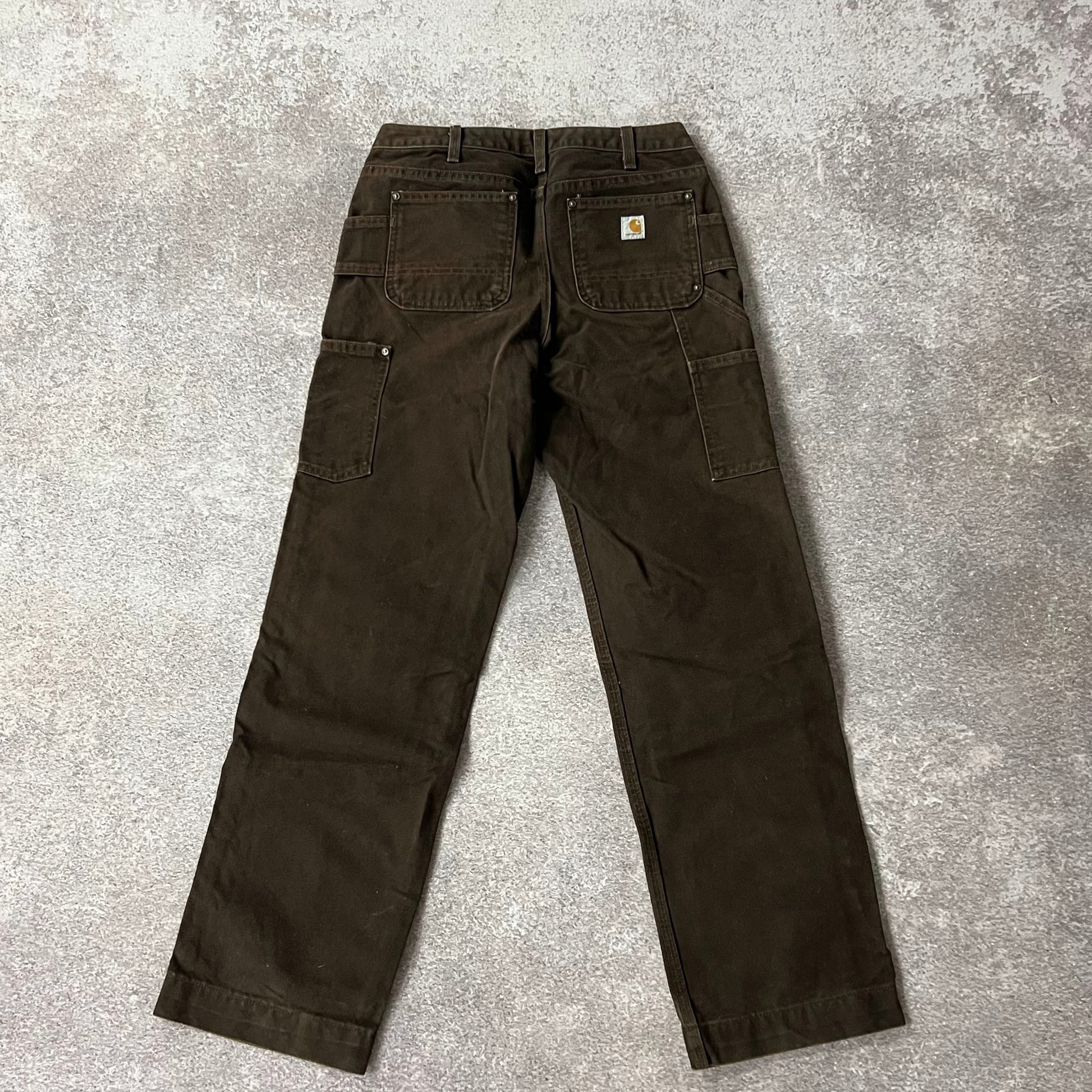 2010s Carhartt Brown Workwear Pants Size 2