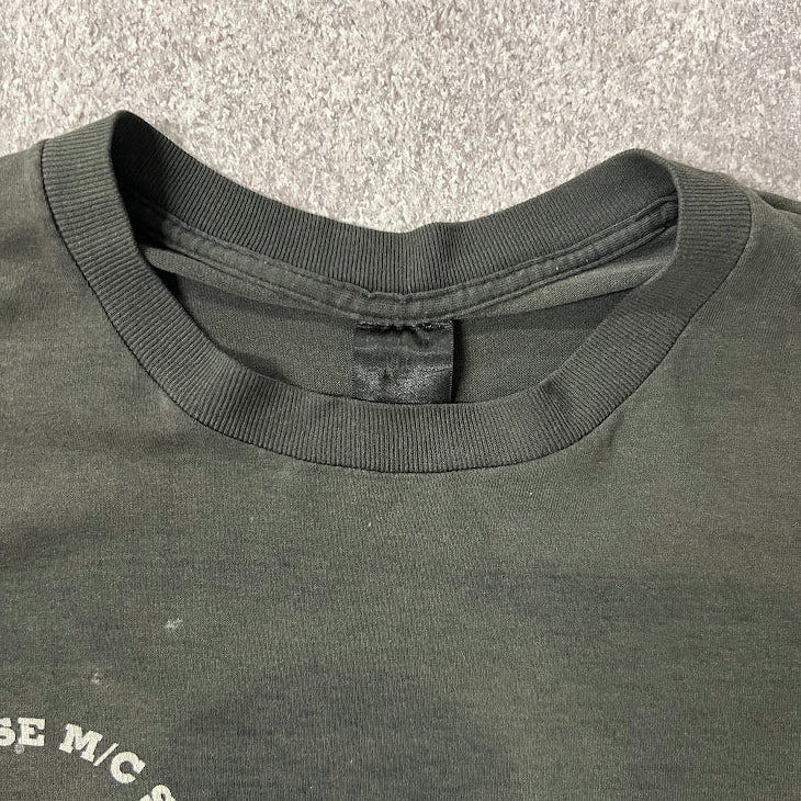 80s Motor Magic Platinum Plus Biker Distressed Single Stitch Tee L