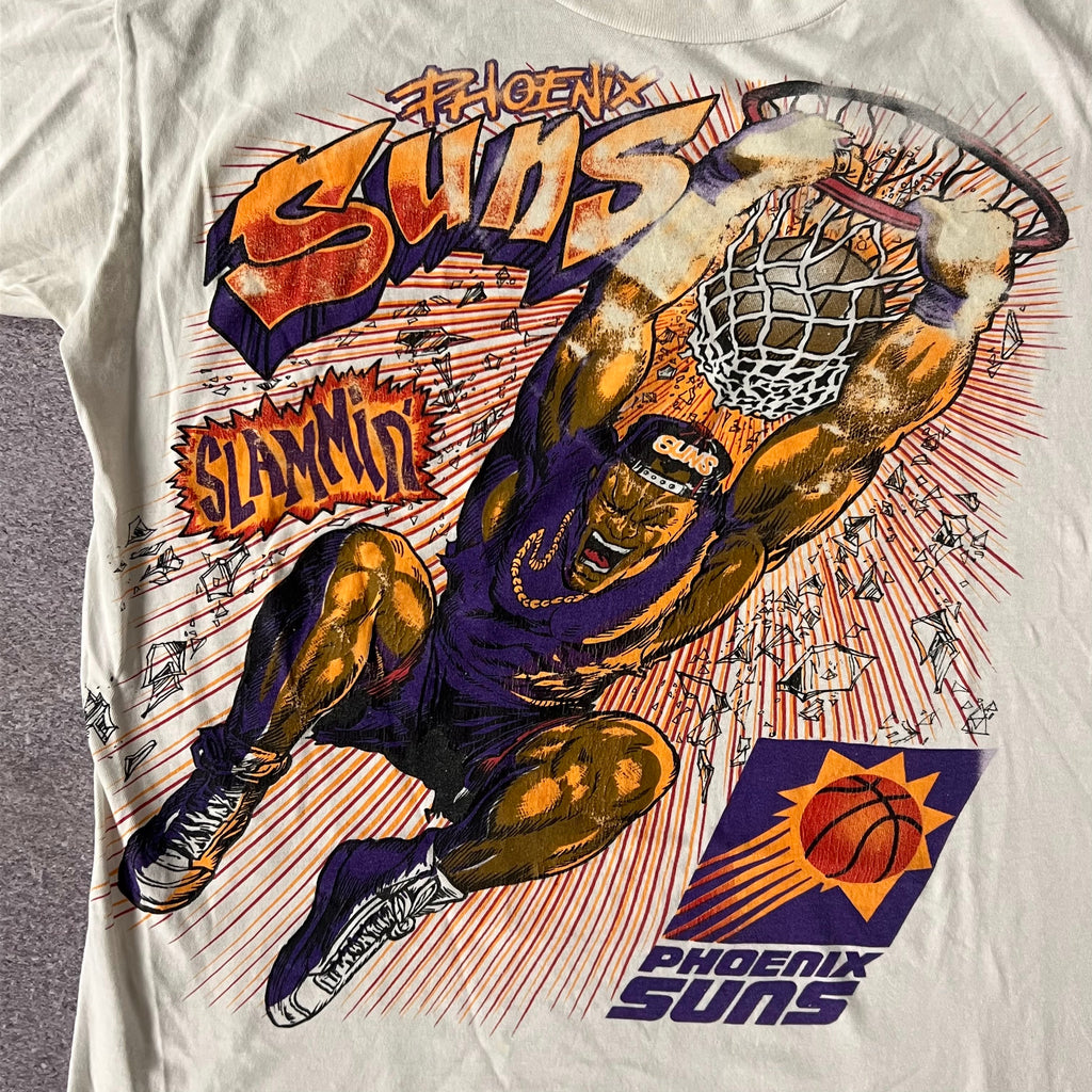 90s Phoenix Suns All Over Print Single Stitch Tee XL