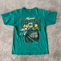 90s Miami Dolphins Salem Sportswear Big Logo Tee L