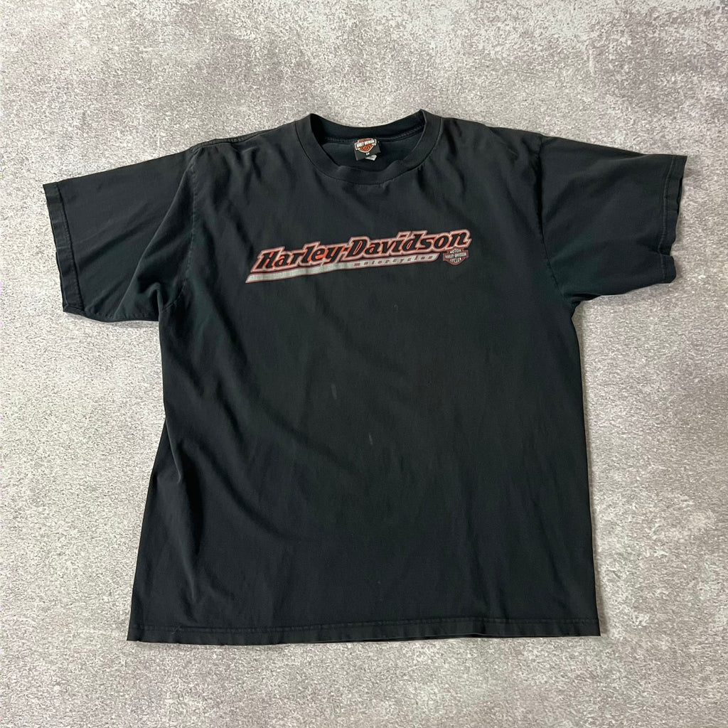 Y2K Harley Davidson Rochester, NH Worn In Tee XL