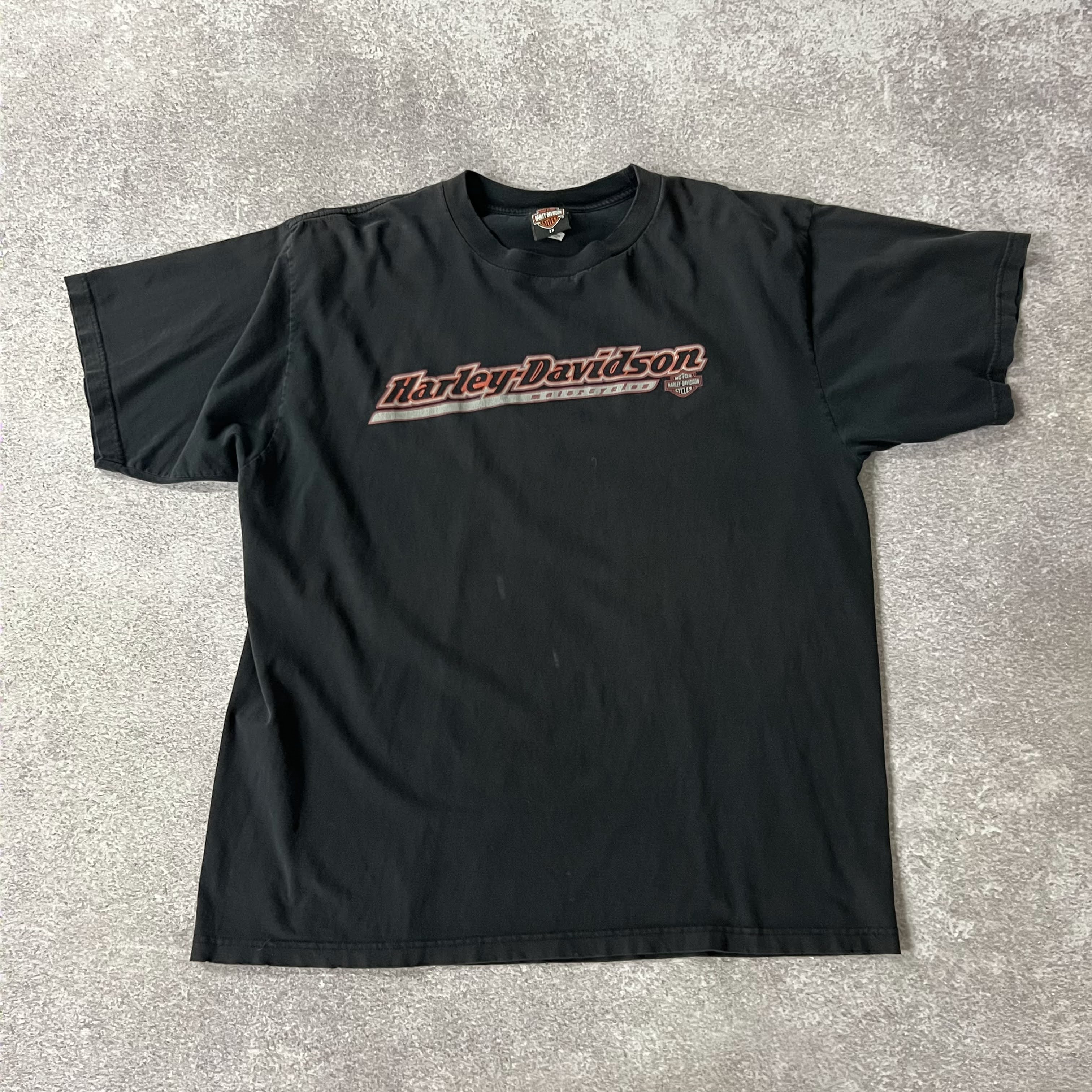 Y2K Harley Davidson Rochester, NH Worn In Tee XL