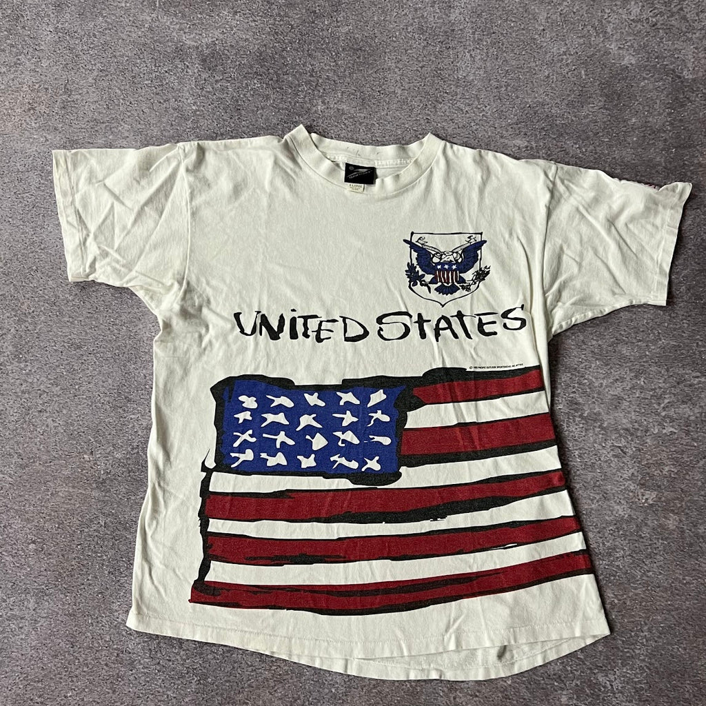 90s USA, World Cup Team Gear Big Logo Tee XL