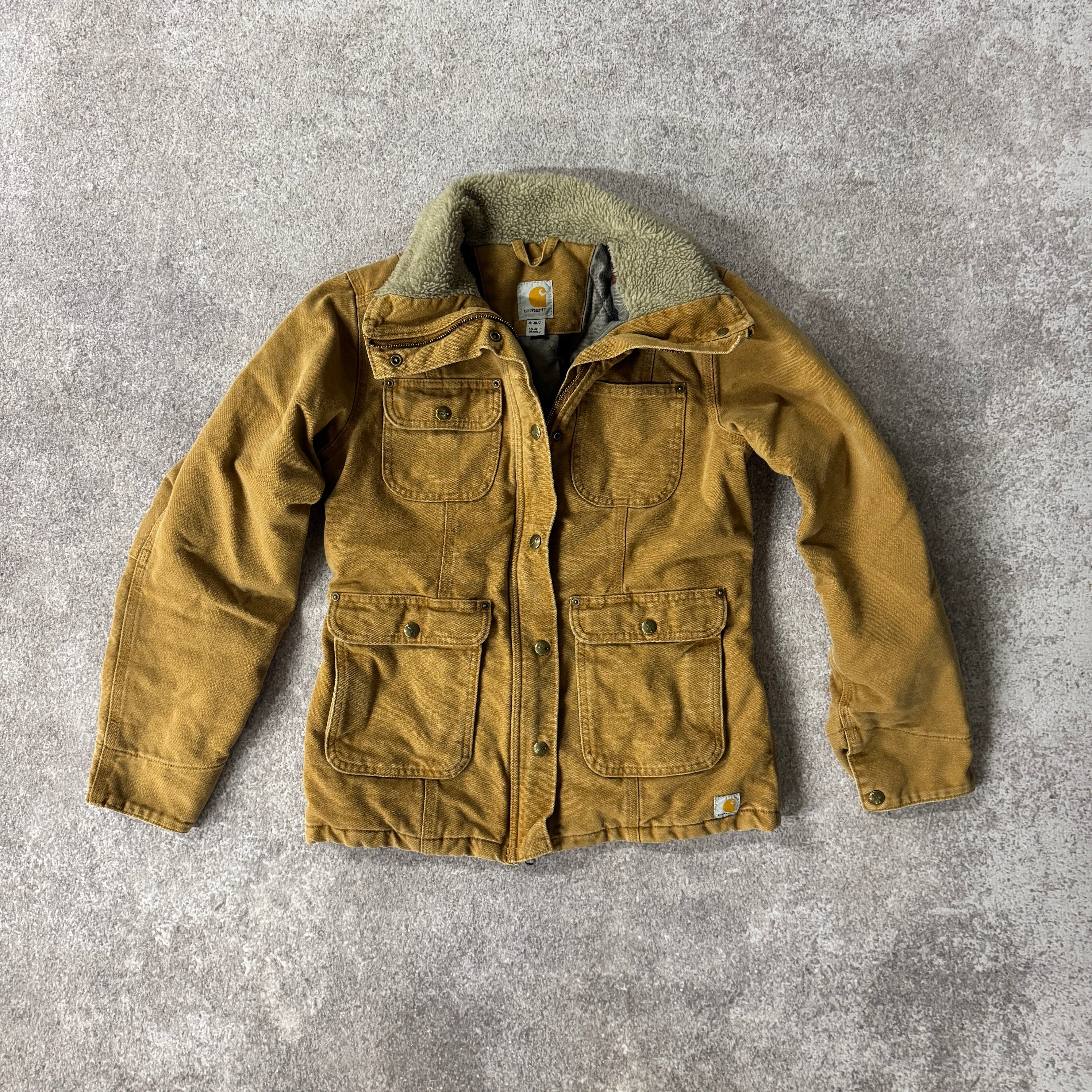 2020s Carhartt Chore Brown Heavyweight Jacket XS