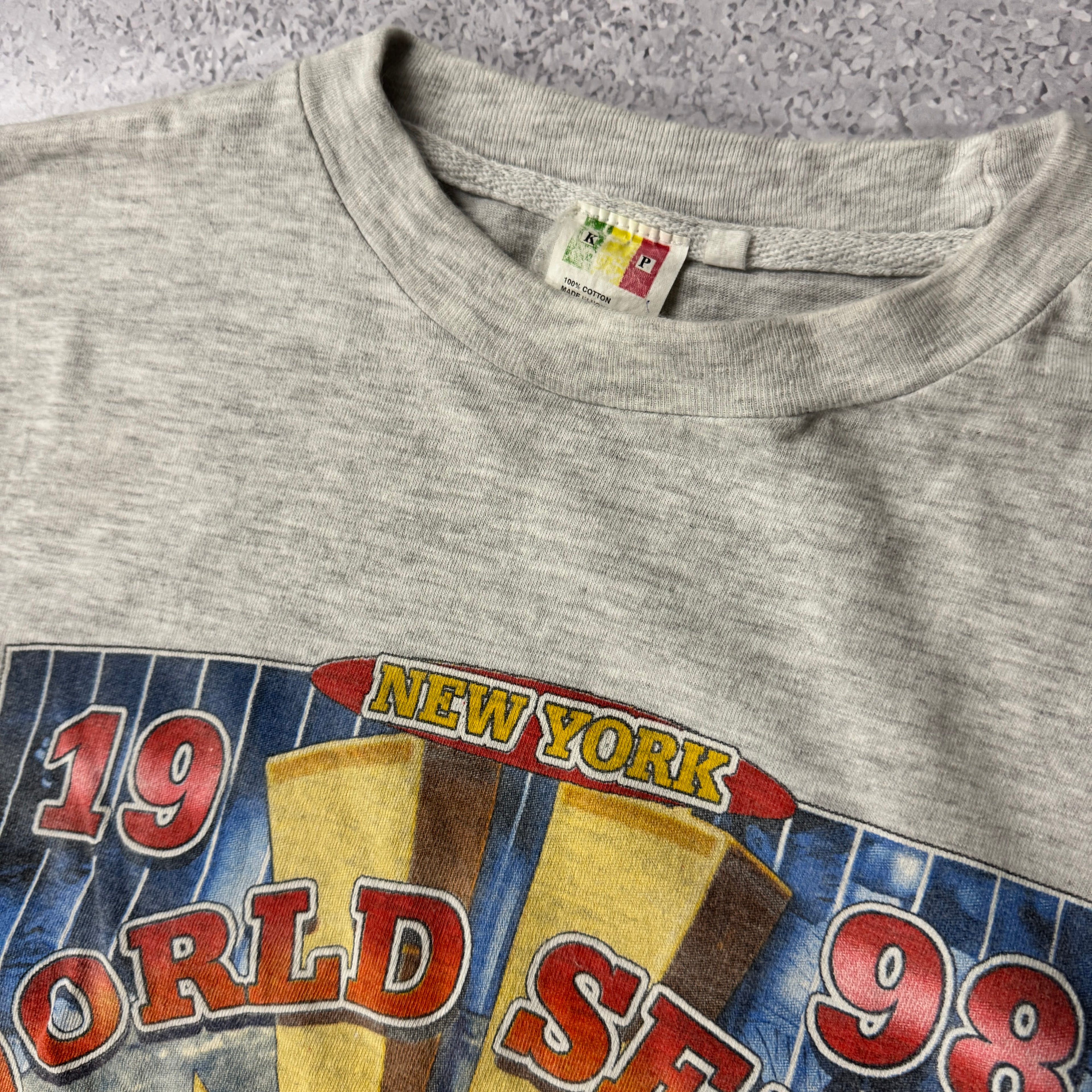 90s New York Yankees Knights Player Big Logo Tee