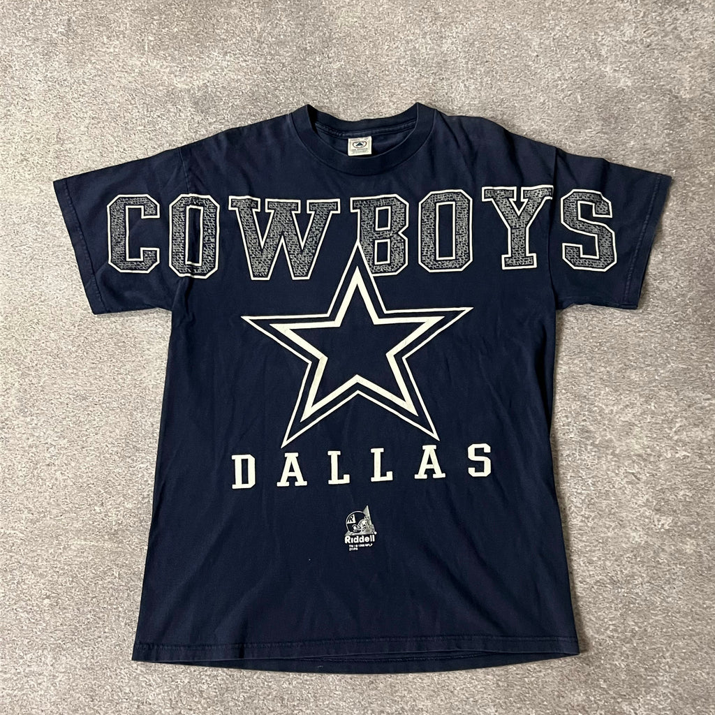 90s Dallas Cowboys Delta Big Logo Tee L