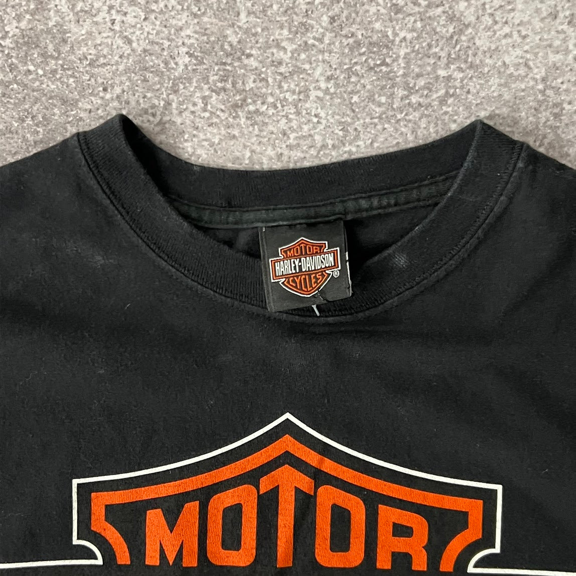 Y2K Harley Davidson Memphis, TN Worn In Tee L