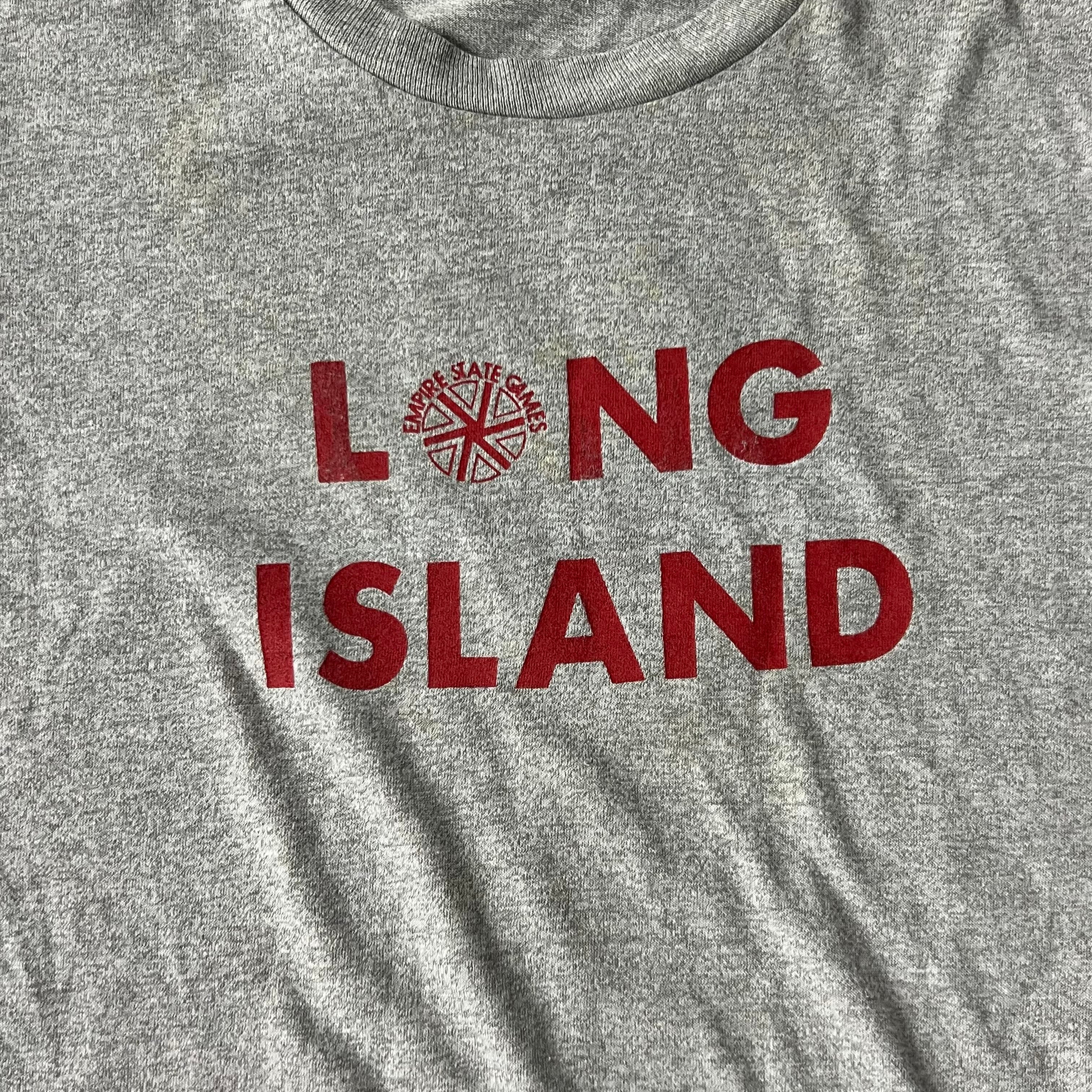 90s Big Logo Gray Tee M