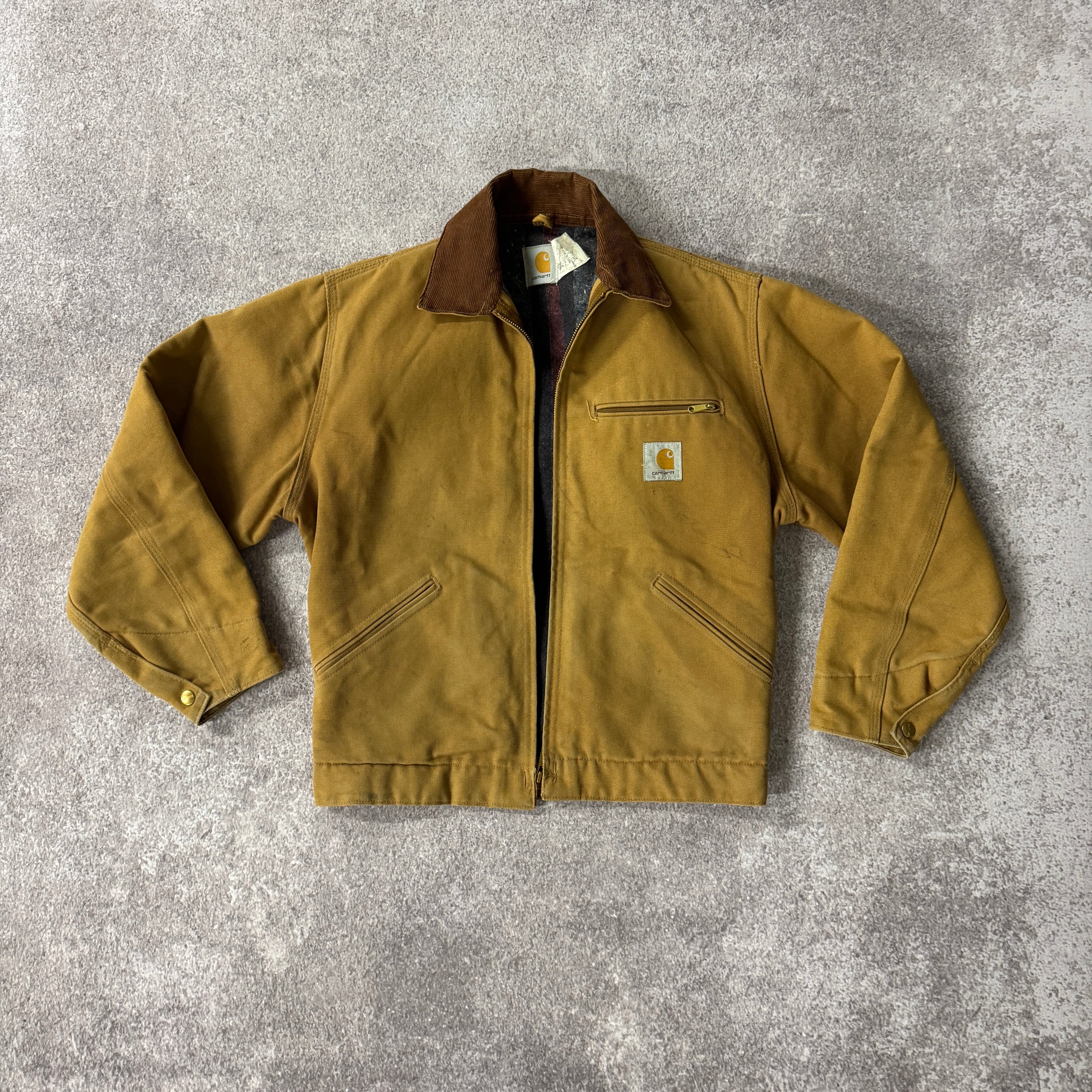 90s Carhartt Detroit Workwear Jacket S