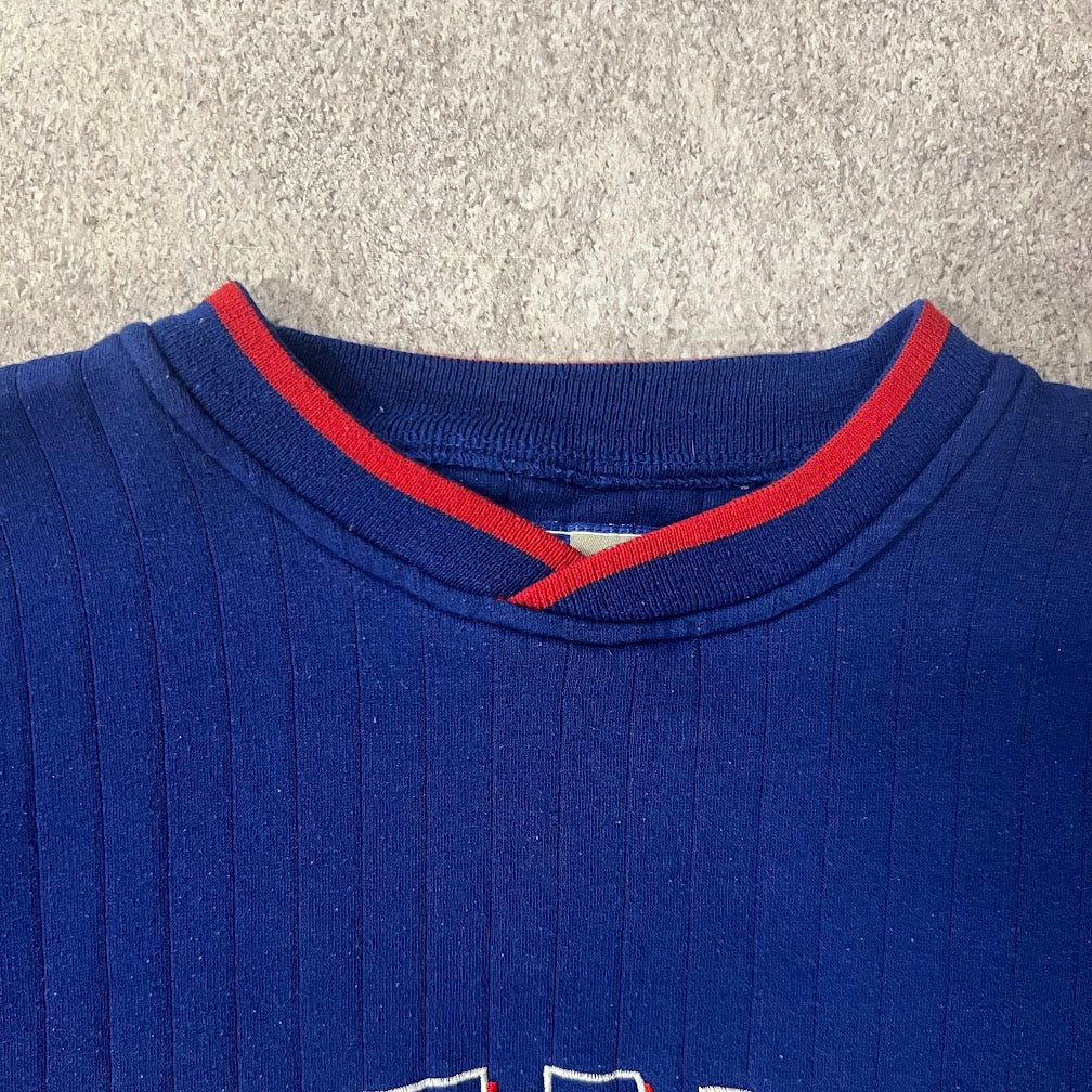 90s New York Giants NFL Starter Big Logo Embroidered Vintage Crewneck L