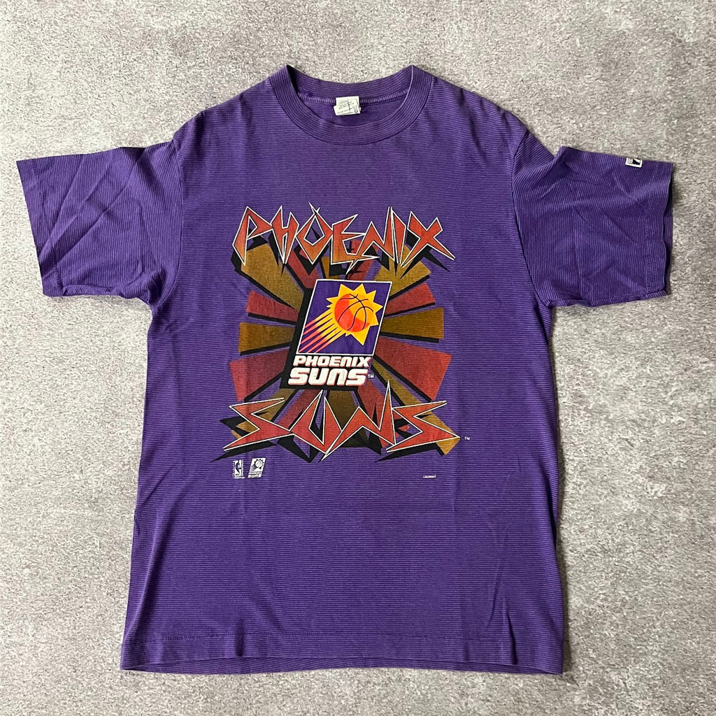 90s Phoenix Suns Logo 7 Big Logo Single Stitch Tee L
