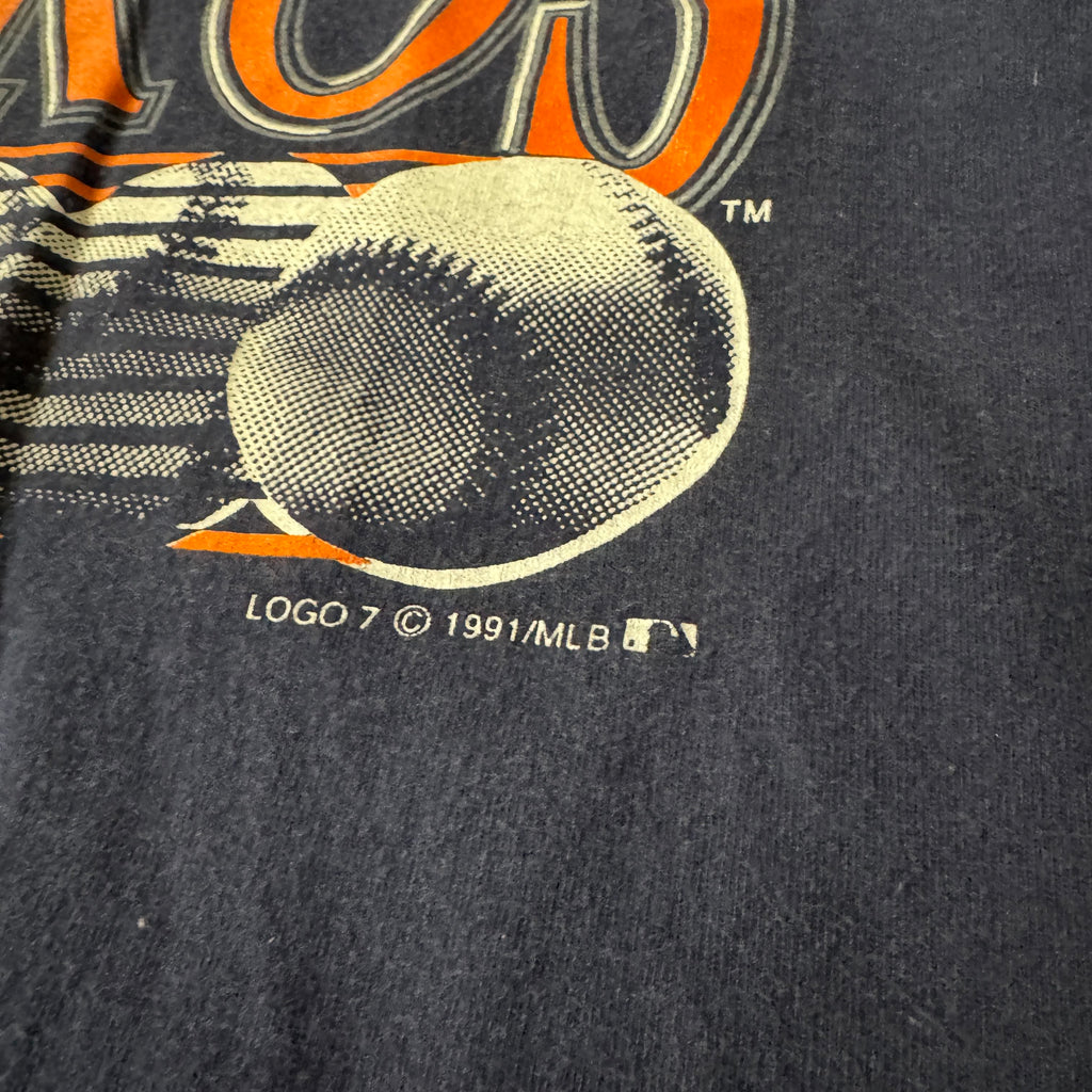 90s Houston Astros Tultex All Over Print Tee XL