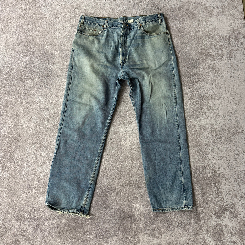 80s Levi's Blue Distressed Jeans 40W x 30L