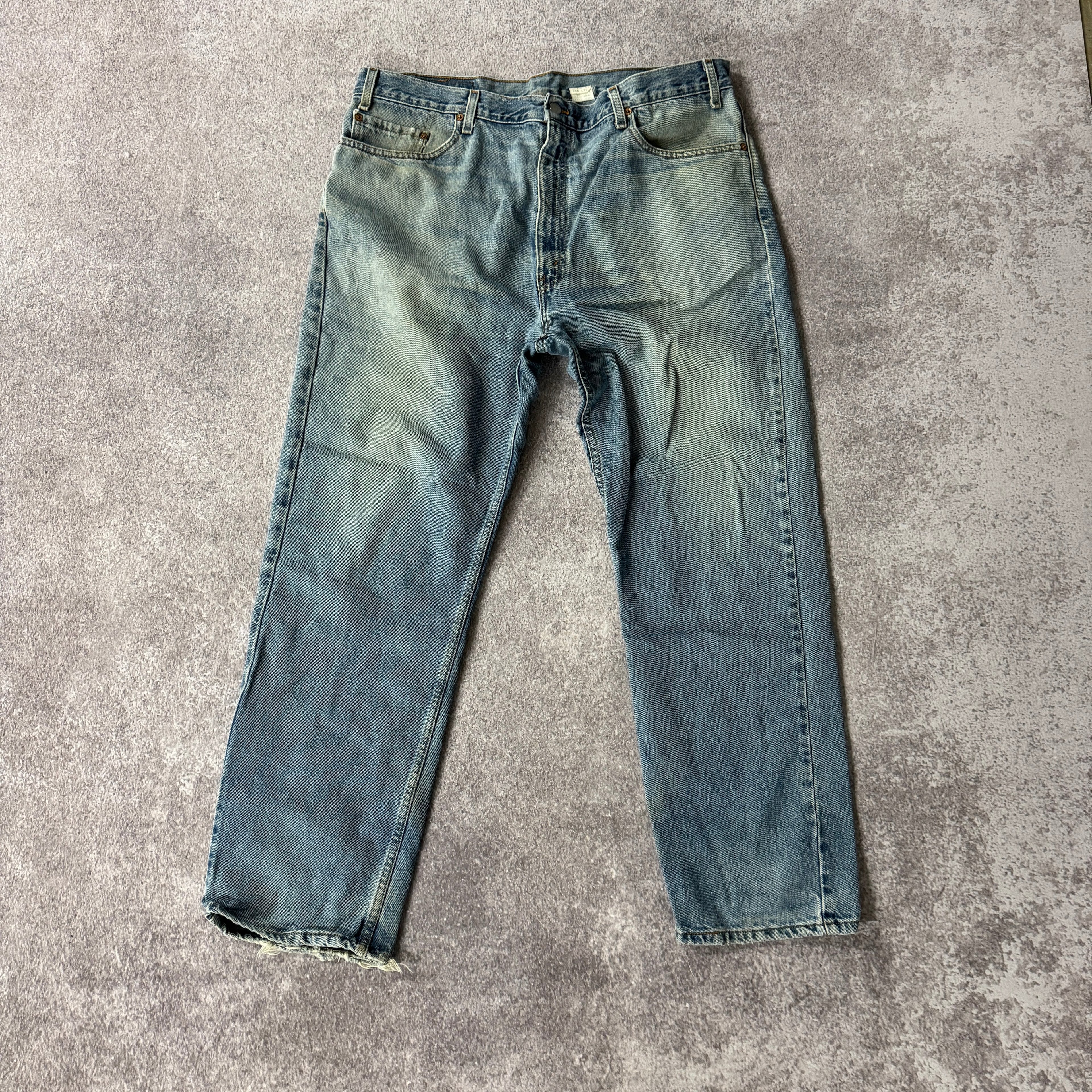 80s Levi's Blue Distressed Jeans 40W x 30L