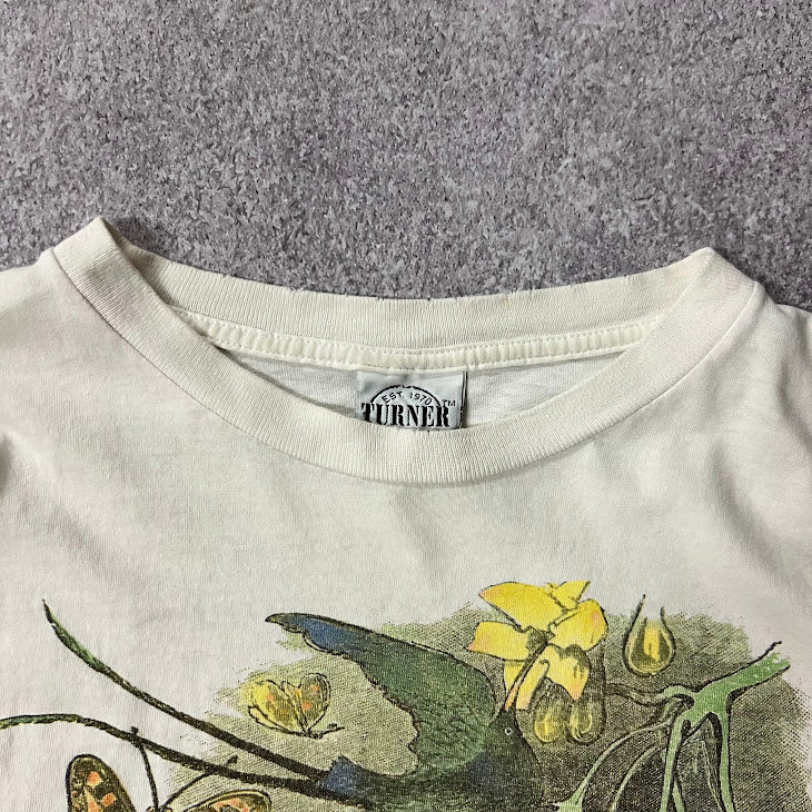 80s Jimmy Buffett Turner Back Graphic Single Stitch Faded Vintage Tee XL
