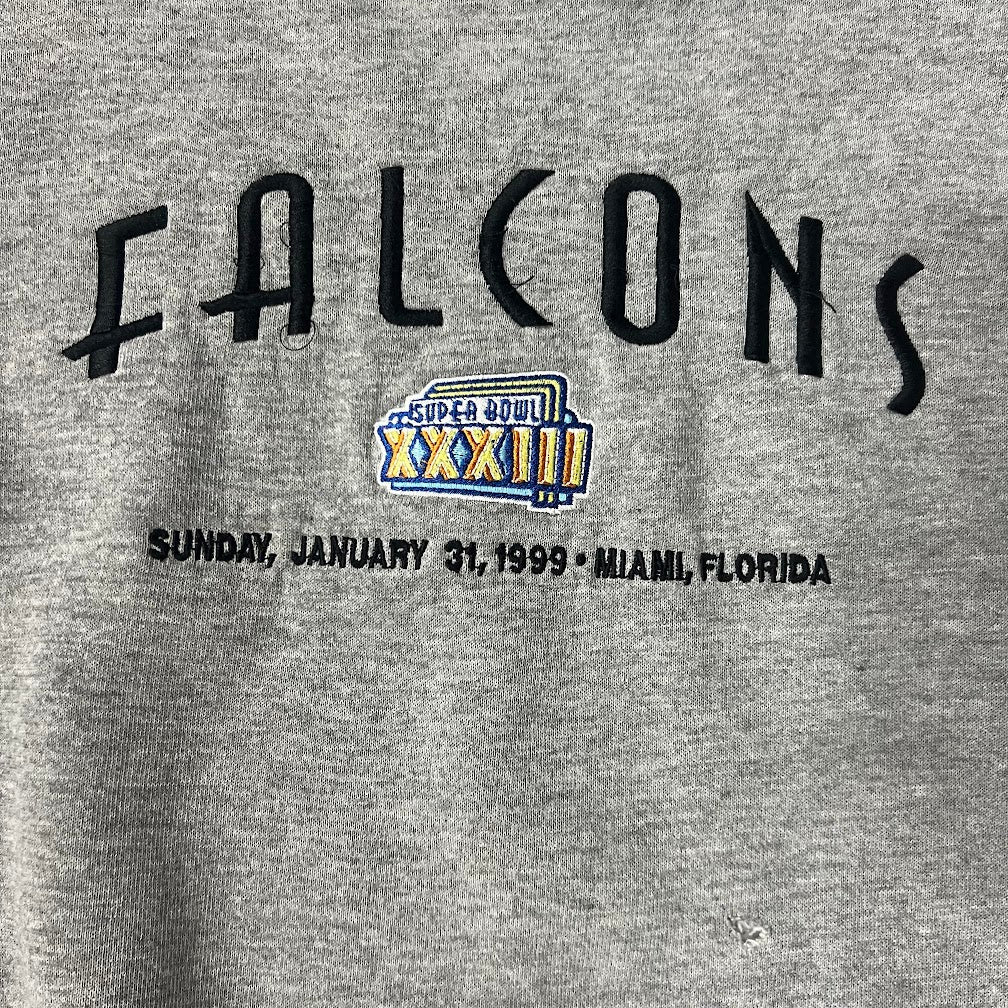90s Atlanta Falcons NFL Lee Sport Embroidered Vintage Crewneck L