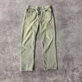 90s Levi's Gray Distressed Jeans 33W x 34L