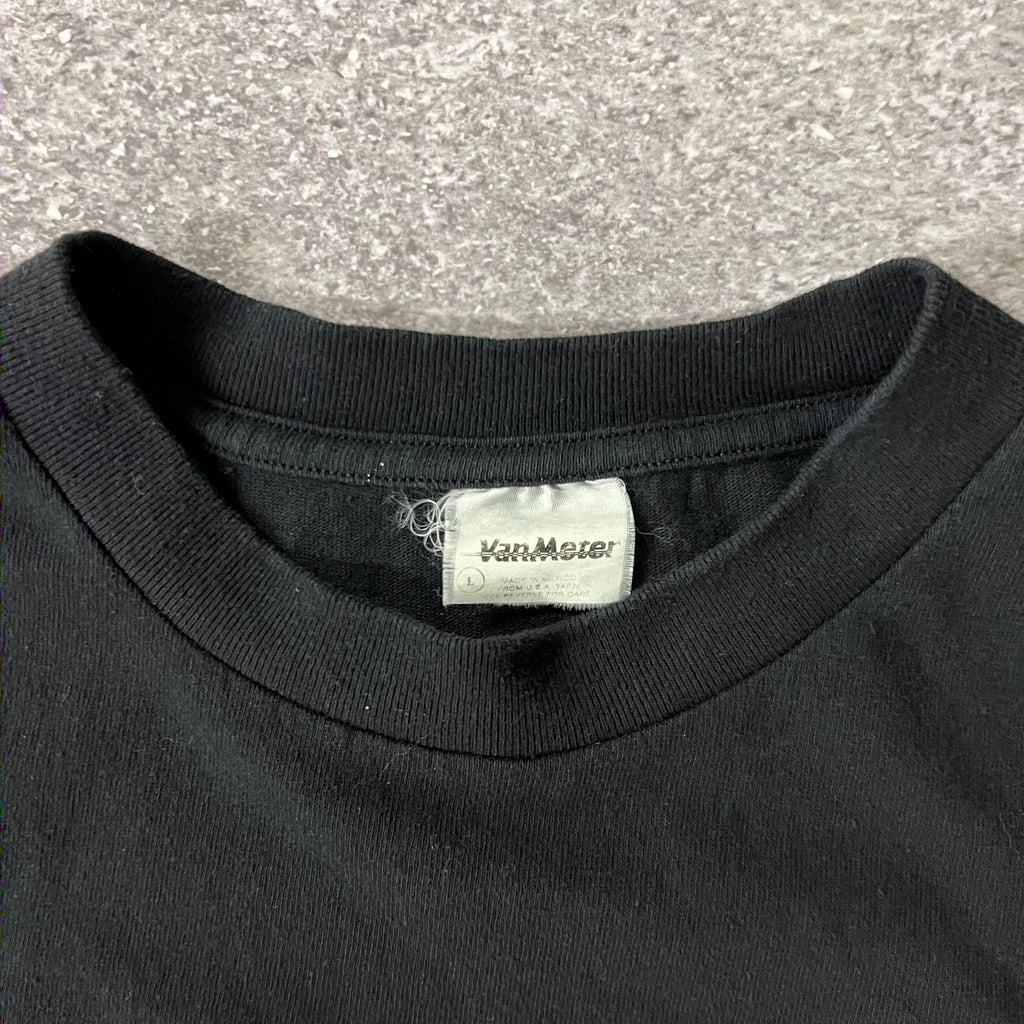90s VanMeter Weirs Beach Back Graphic Tee L