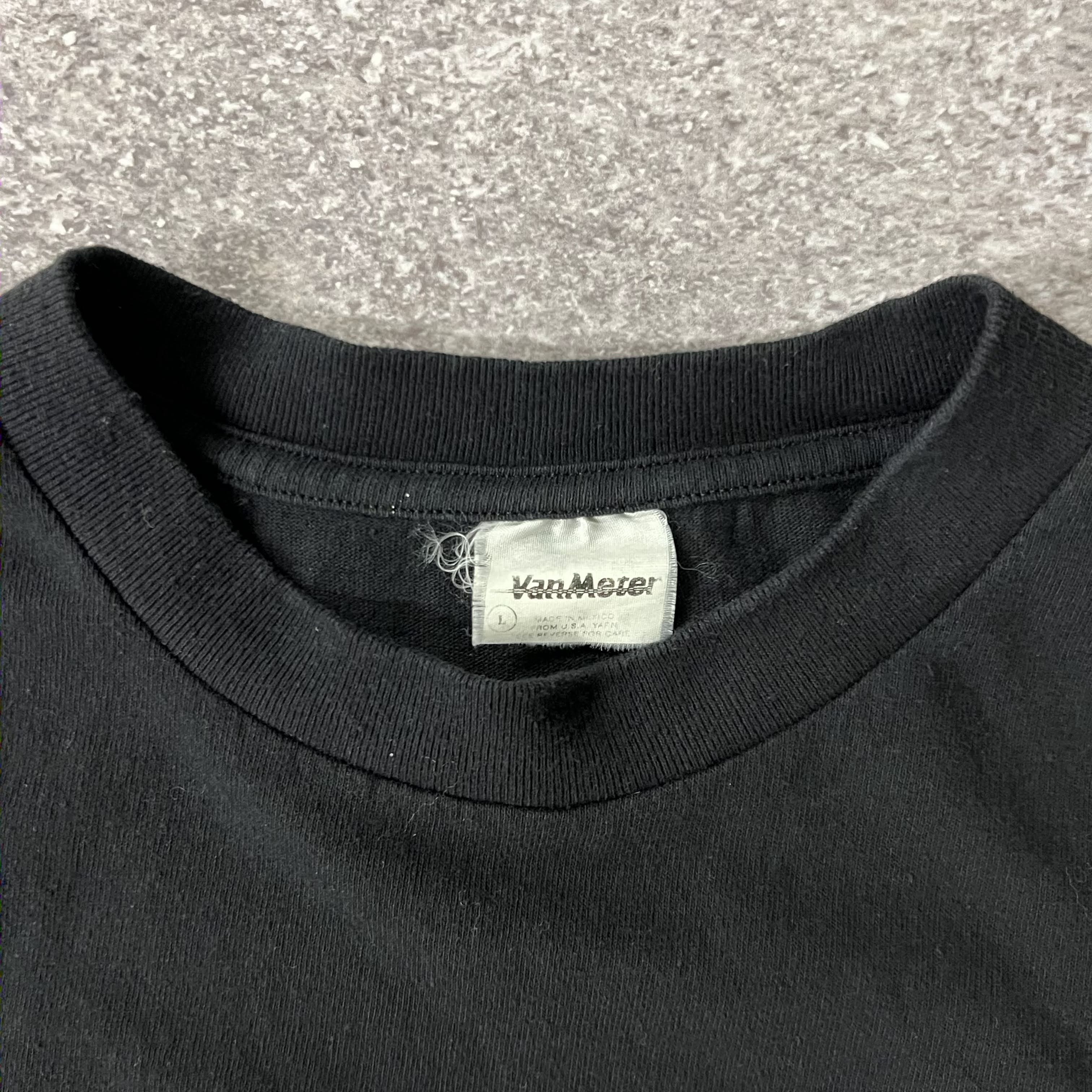 90s VanMeter Weirs Beach Back Graphic Tee L