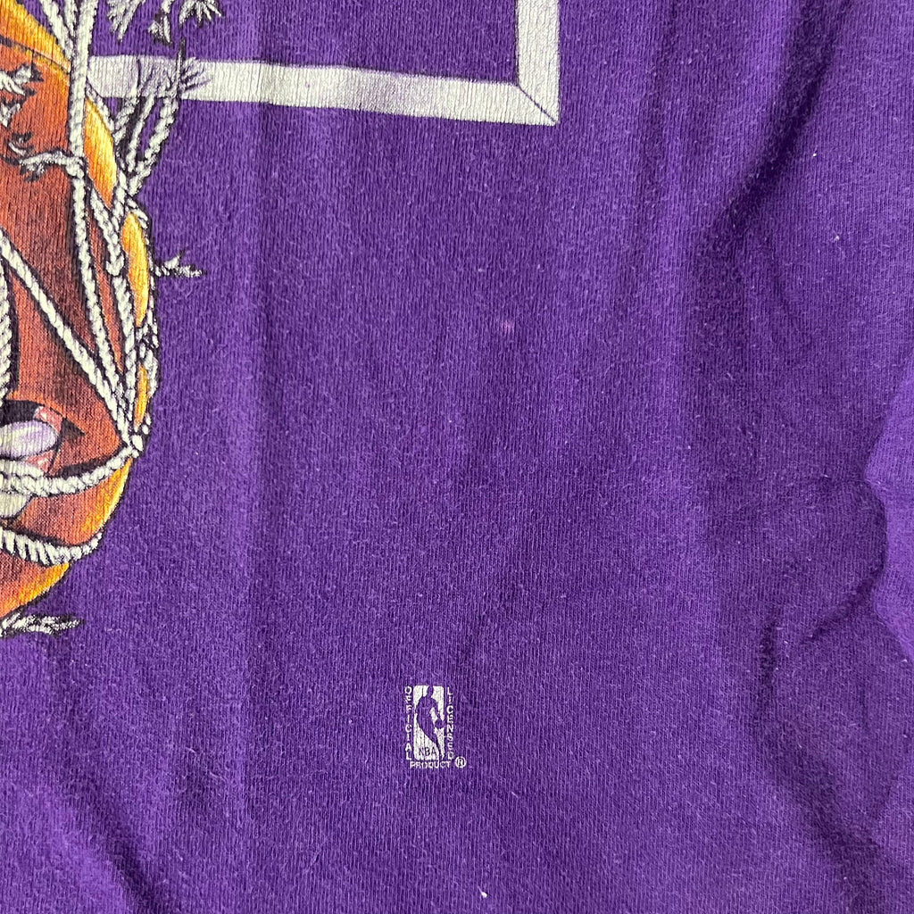 90s Phoenix Suns Worn In Single Stitch Tee L
