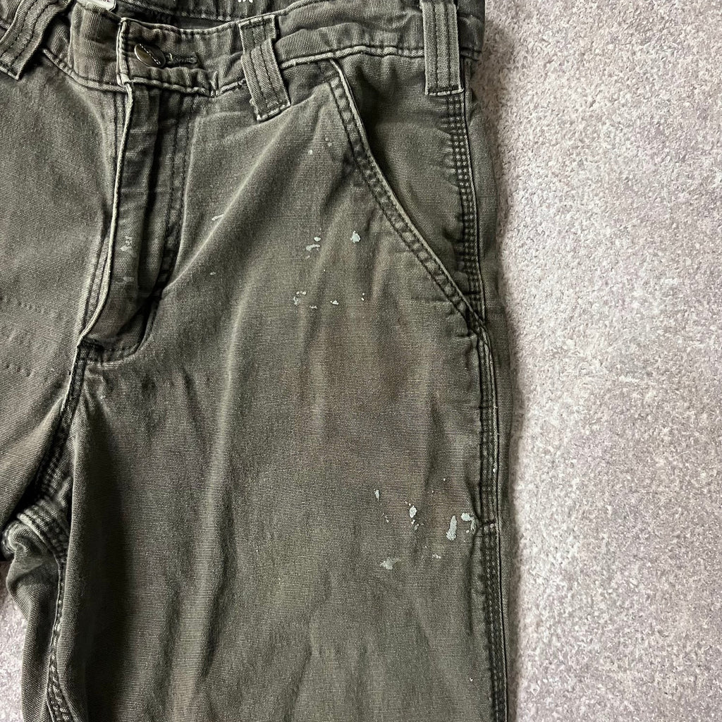 Modern Carhartt Workwear Sun Faded Relaxed Green Pants 30x32