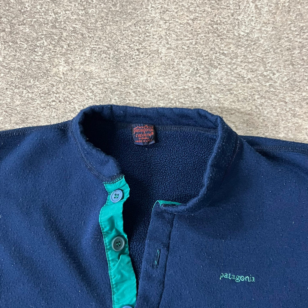 90s Patagonia Blue Crewneck XS