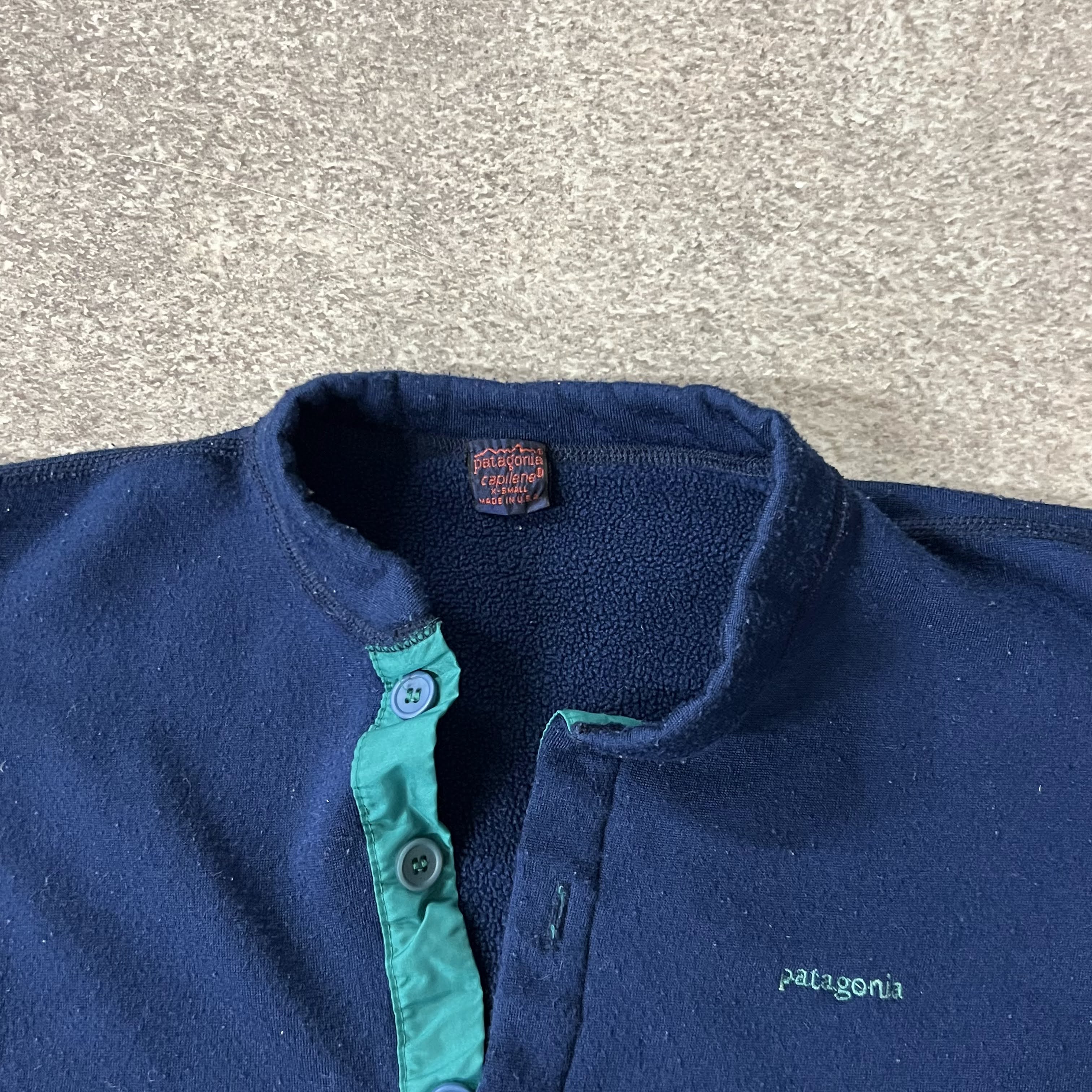 90s Patagonia Blue Crewneck XS