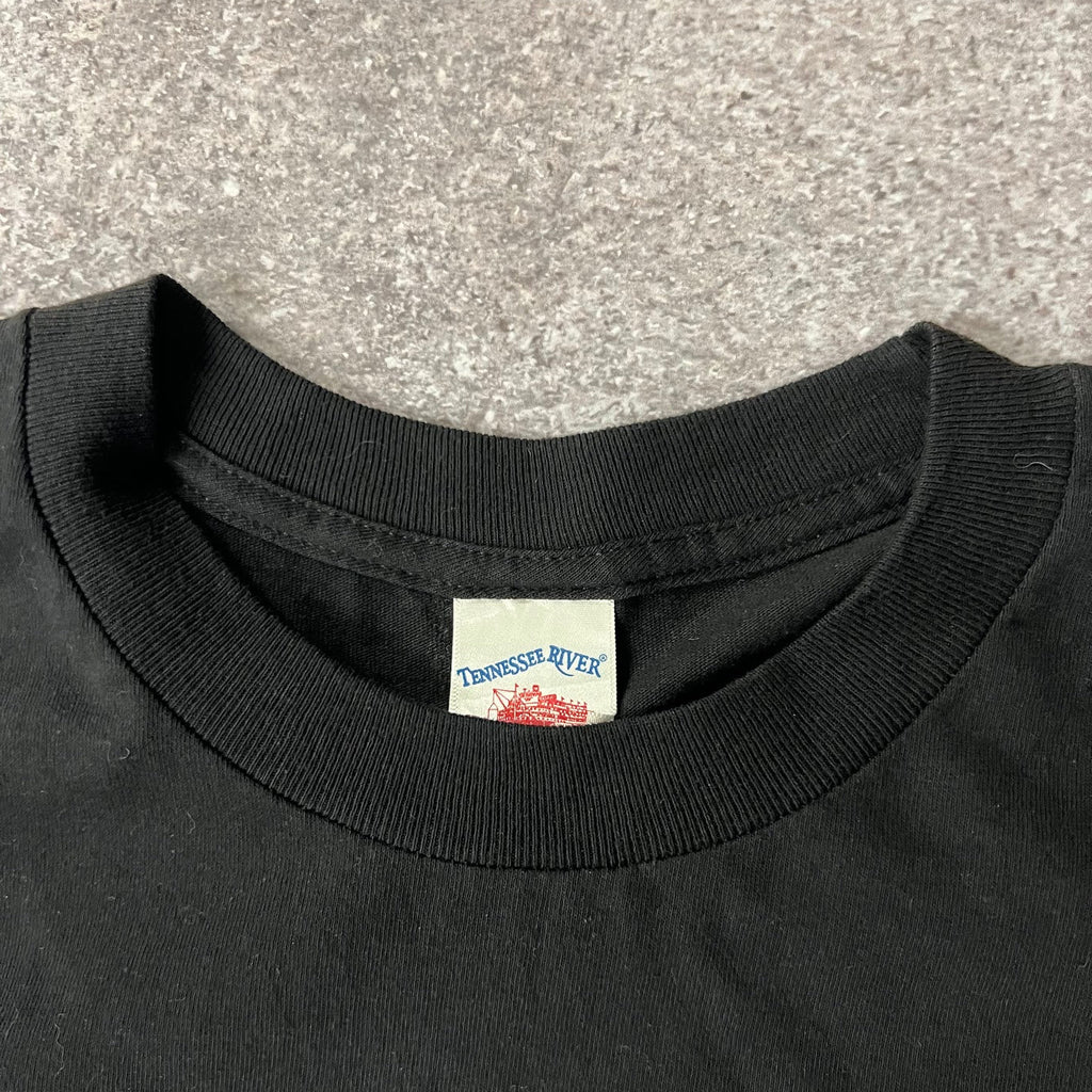 Y2K Jackass The Game Redmile Entertainment Promo Big Logo Tee L