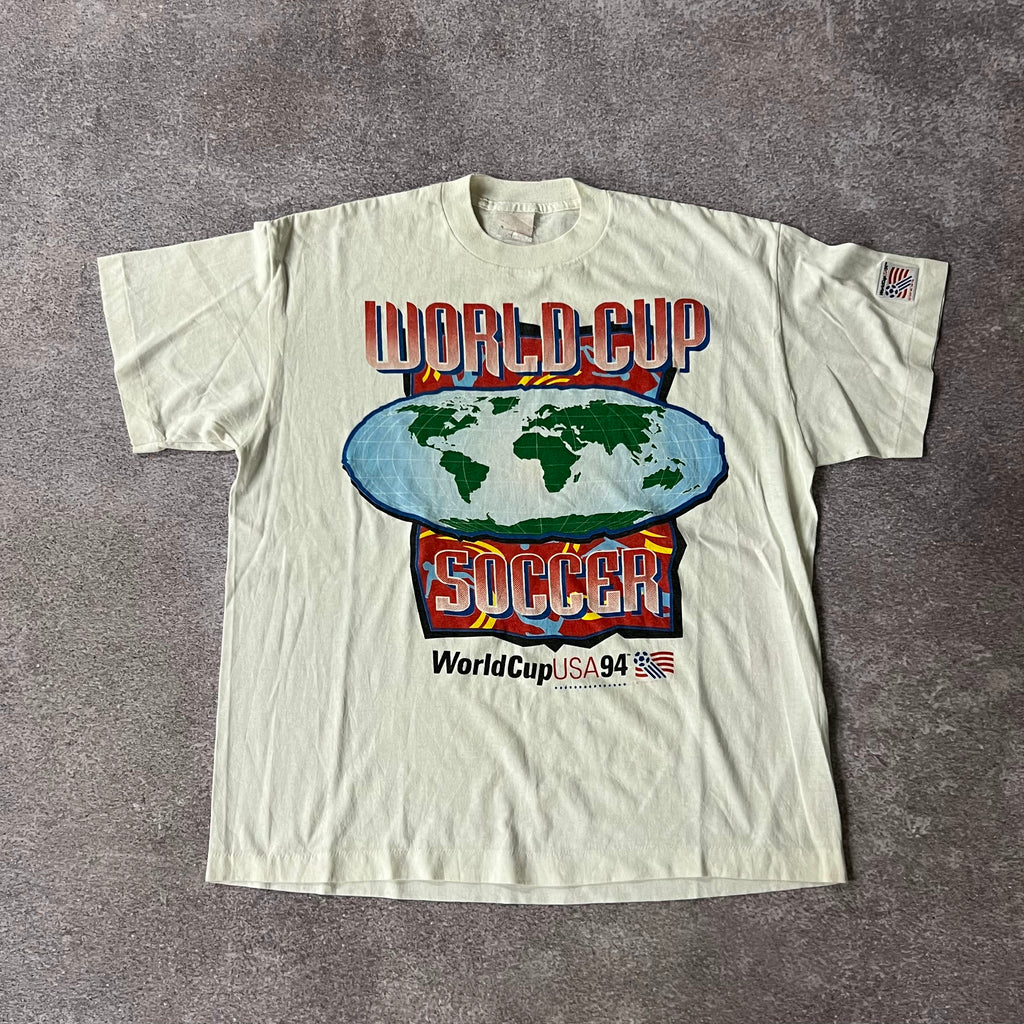 90s World Cup, USA Hanes Big Logo Tee XL