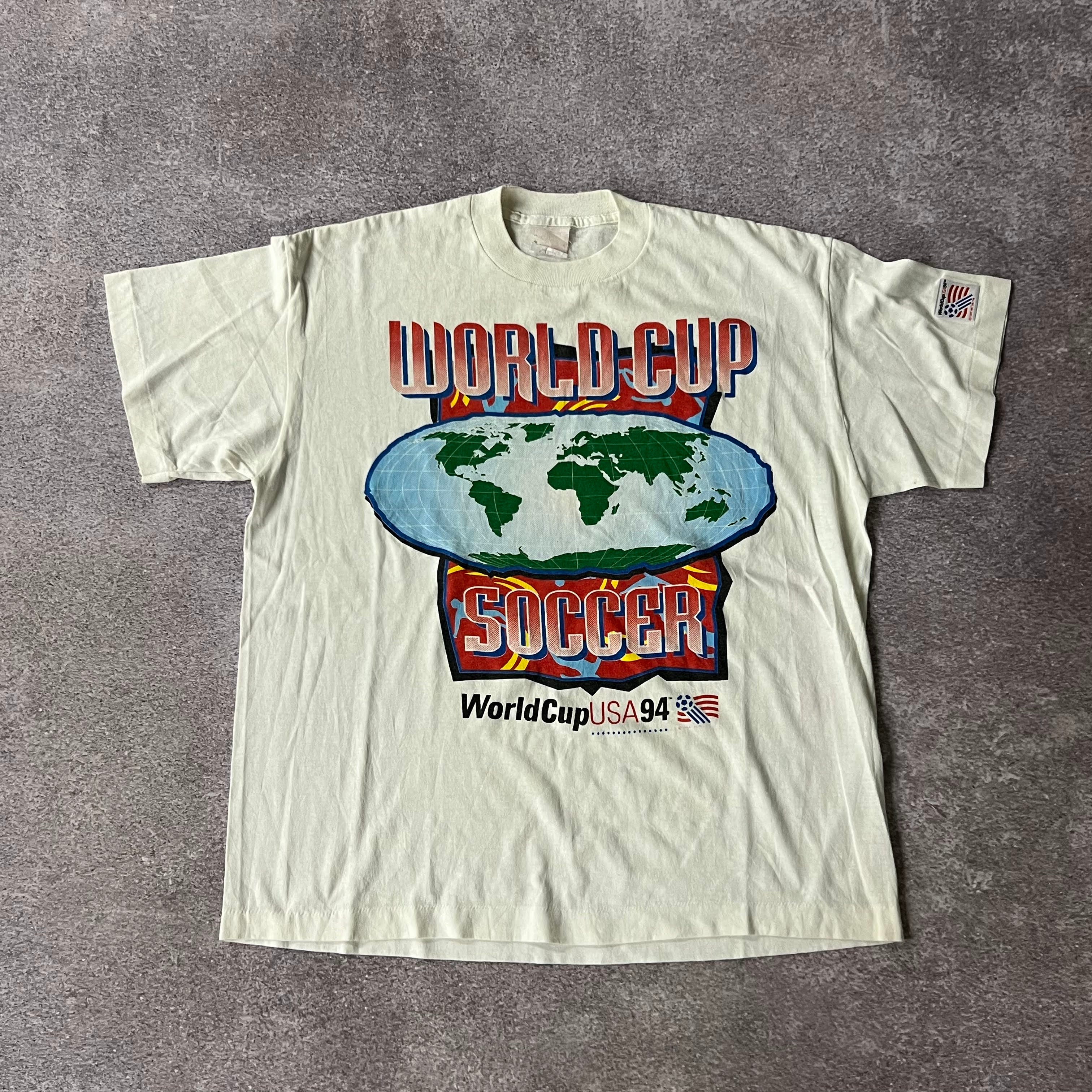 90s World Cup, USA Hanes Big Logo Tee XL