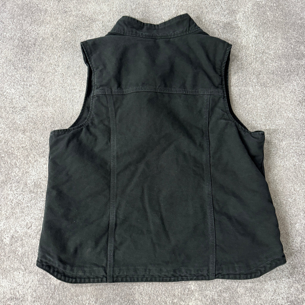 Y2K Carhartt Black Heavyweight Vest XL